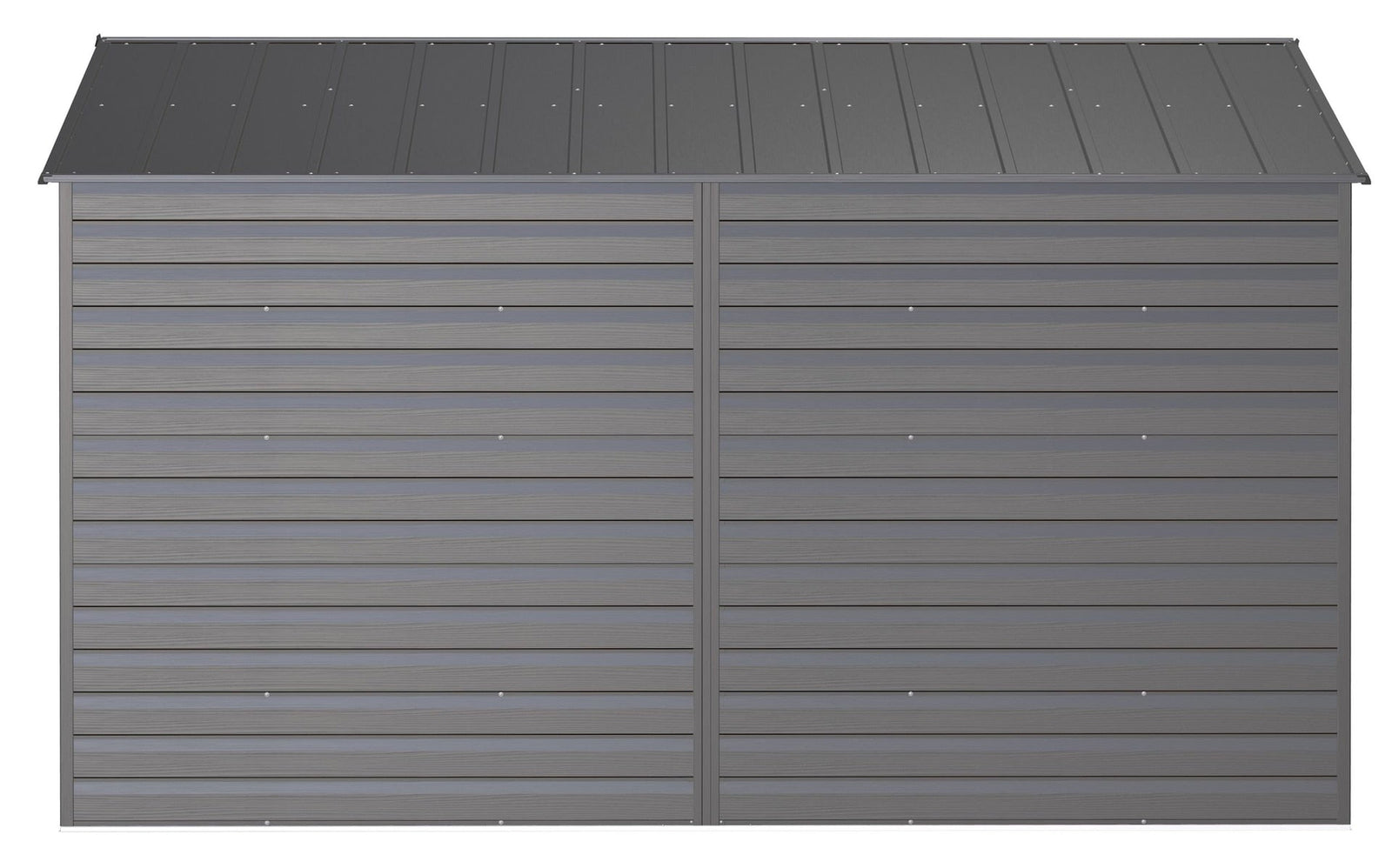 Select Galvanized Steel Storage Shed, Charcoal, 10-ft x 12-ft O8L4 - product image 5