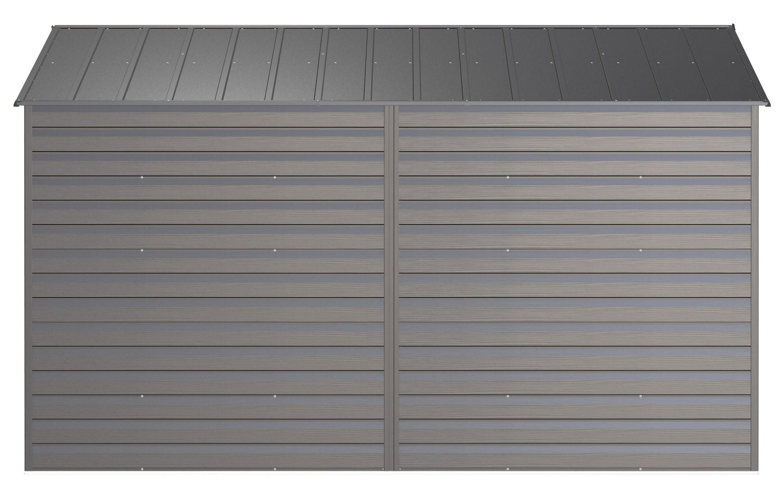 Select Galvanized Steel Storage Shed, Charcoal, 10-ft x 12-ft O8L4 - product image 6