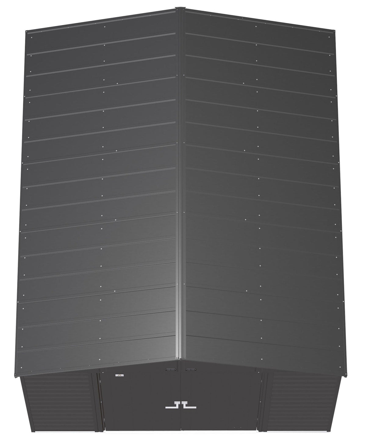 Select Galvanized Steel Storage Shed, Charcoal, 10-ft x 12-ft V6C0 - product image 7