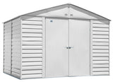 Select Galvanized Steel Storage Shed, Flute Grey, 10-ft x 8-ft K3L4 - product image 2