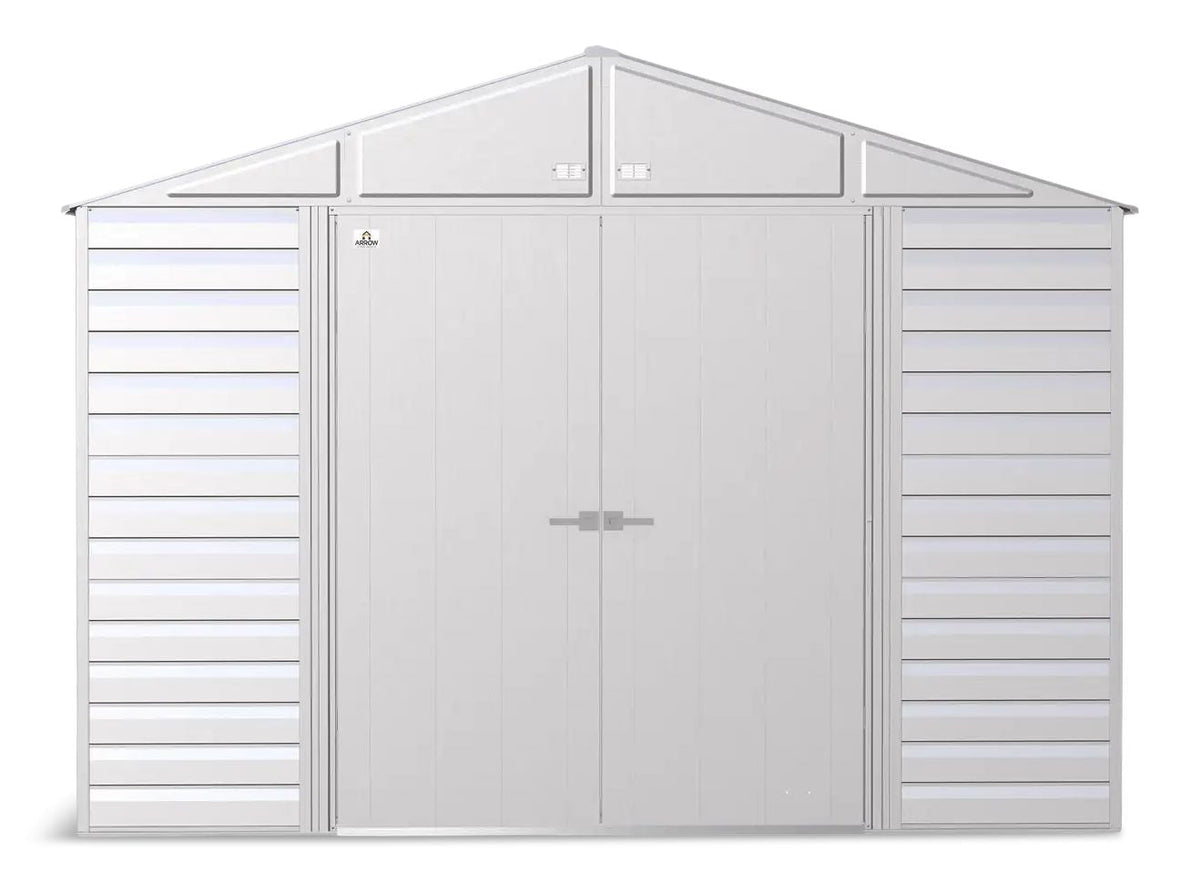 Select Galvanized Steel Storage Shed, Flute Grey, 10-ft x 8-ft K3L4 - product image 3