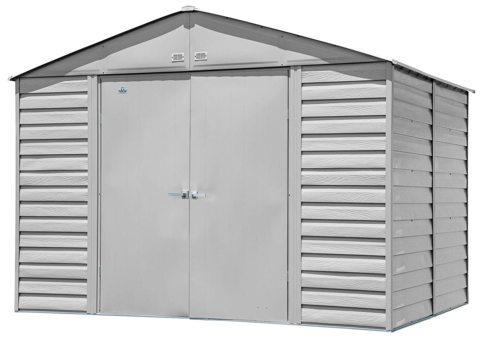 Select Galvanized Steel Storage Shed, Flute Grey, 10-ft x 8-ft K3L4 - product image 4