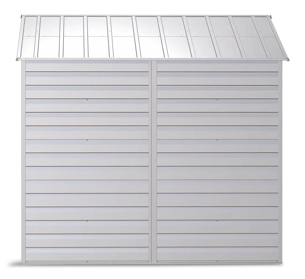 Select Galvanized Steel Storage Shed, Flute Grey, 10-ft x 8-ft K3L4 - product image 8