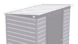 Select Galvanized Steel Storage Shed, Flute Grey, 6-ft x 4-ft E1I0 - product image 2