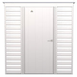 Select Galvanized Steel Storage Shed, Flute Grey, 6-ft x 4-ft E1I0 - product image 6