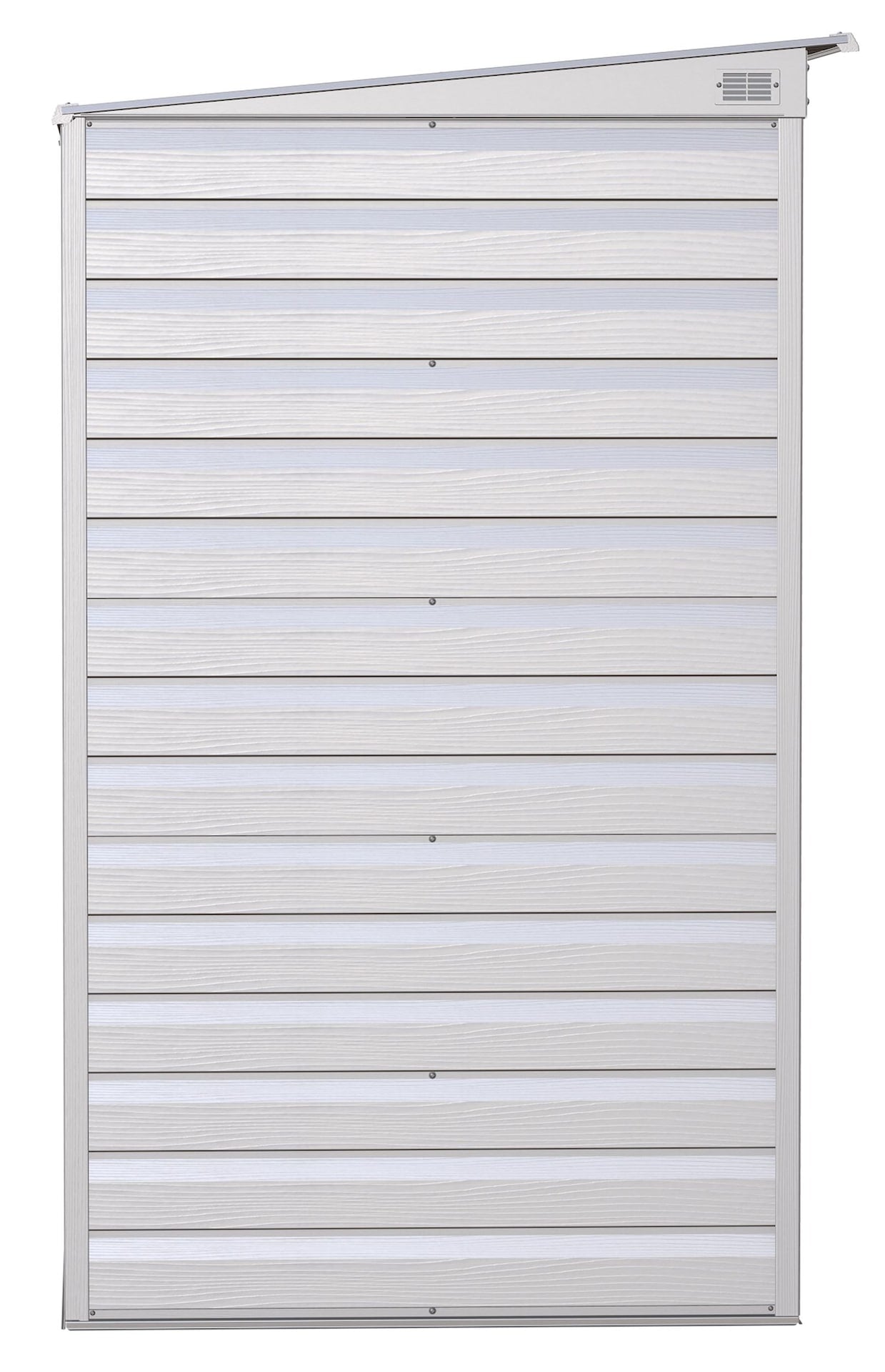 Select Galvanized Steel Storage Shed, Flute Grey, 6-ft x 4-ft E1I0 - product image 7