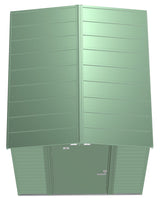 Select Galvanized Steel Storage Shed, Sage Green, 6-ft x 7-ft L9Y6 - product image 5