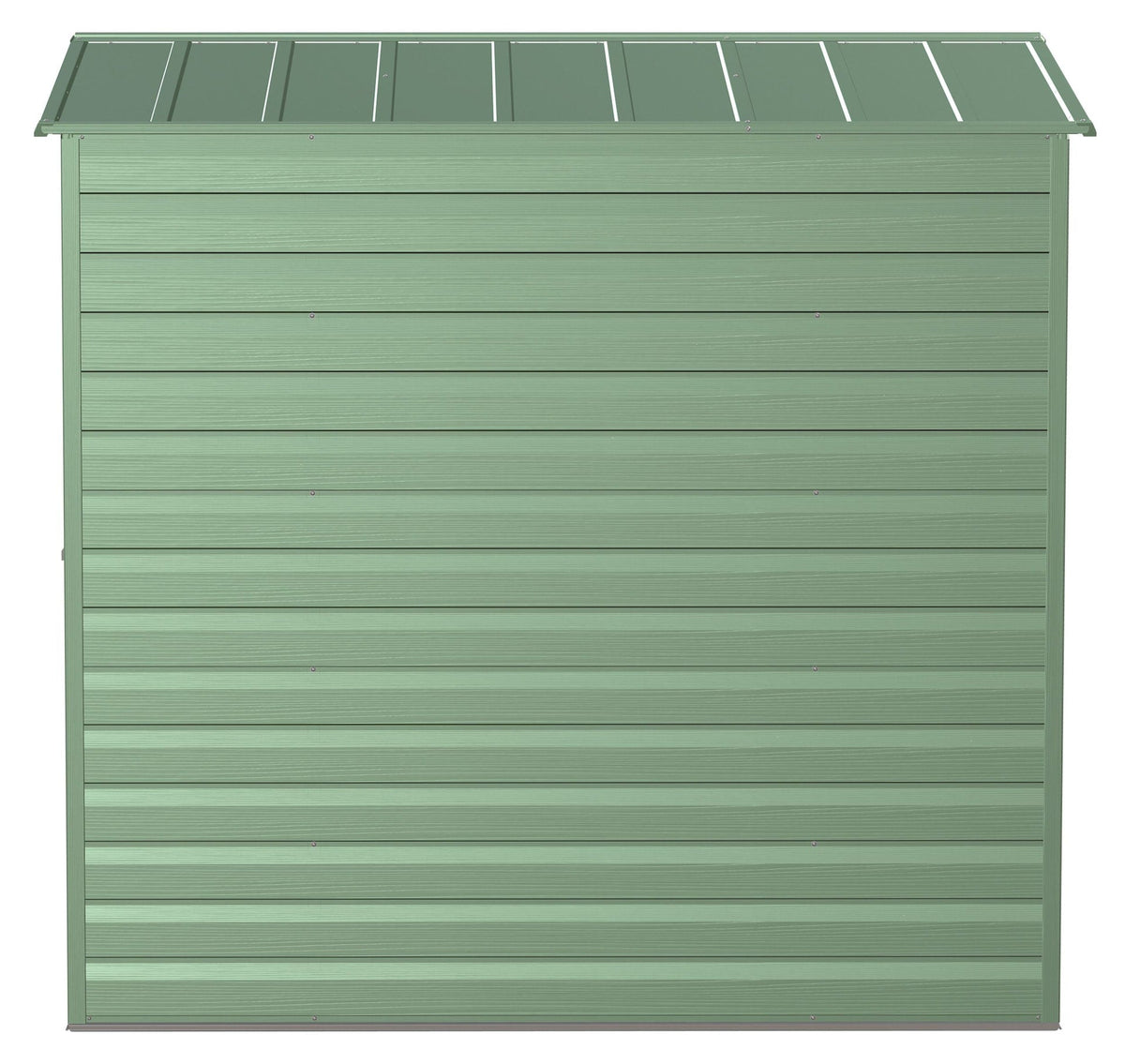 Select Galvanized Steel Storage Shed, Sage Green, 6-ft x 7-ft L9Y6 - product image 6