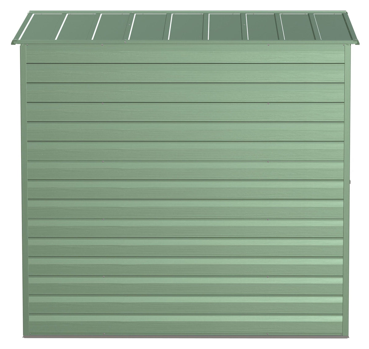 Select Galvanized Steel Storage Shed, Sage Green, 6-ft x 7-ft F5C6 - product image 7