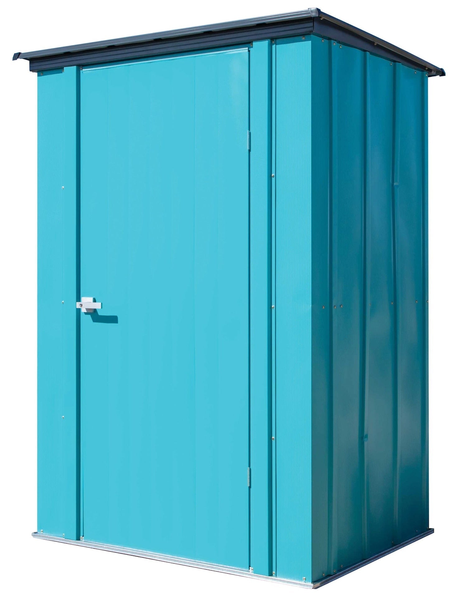 Spacemaker Patio Steel Storage Shed, Teal, 4-ft x 3-ft O7P5 - product image 3