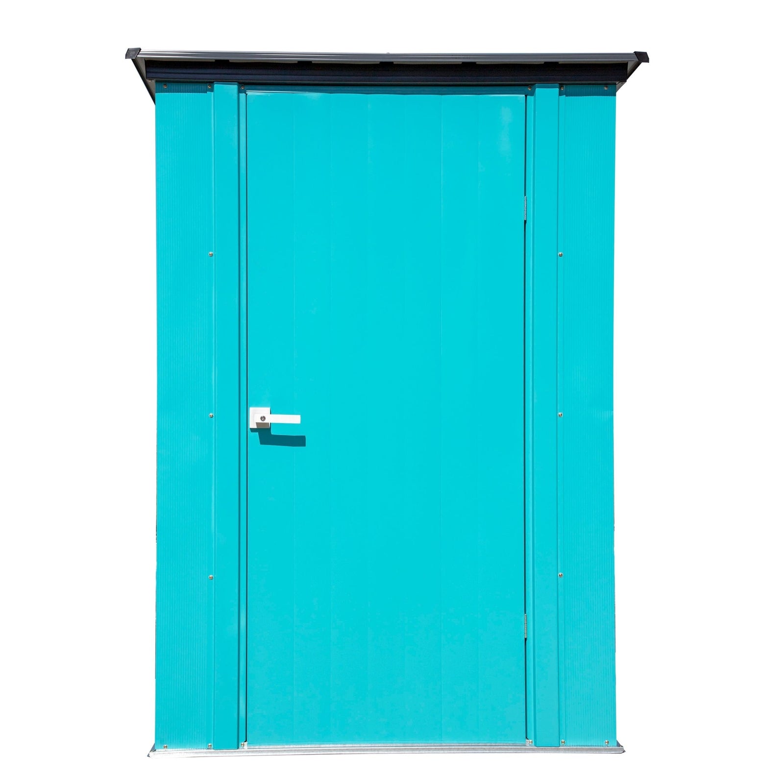 Spacemaker Patio Steel Storage Shed, Teal, 4-ft x 3-ft O7P5 - product image 4