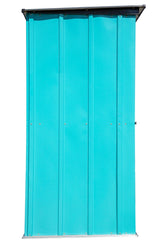 Spacemaker Patio Steel Storage Shed, Teal, 4-ft x 3-ft O7P5 - product image 5