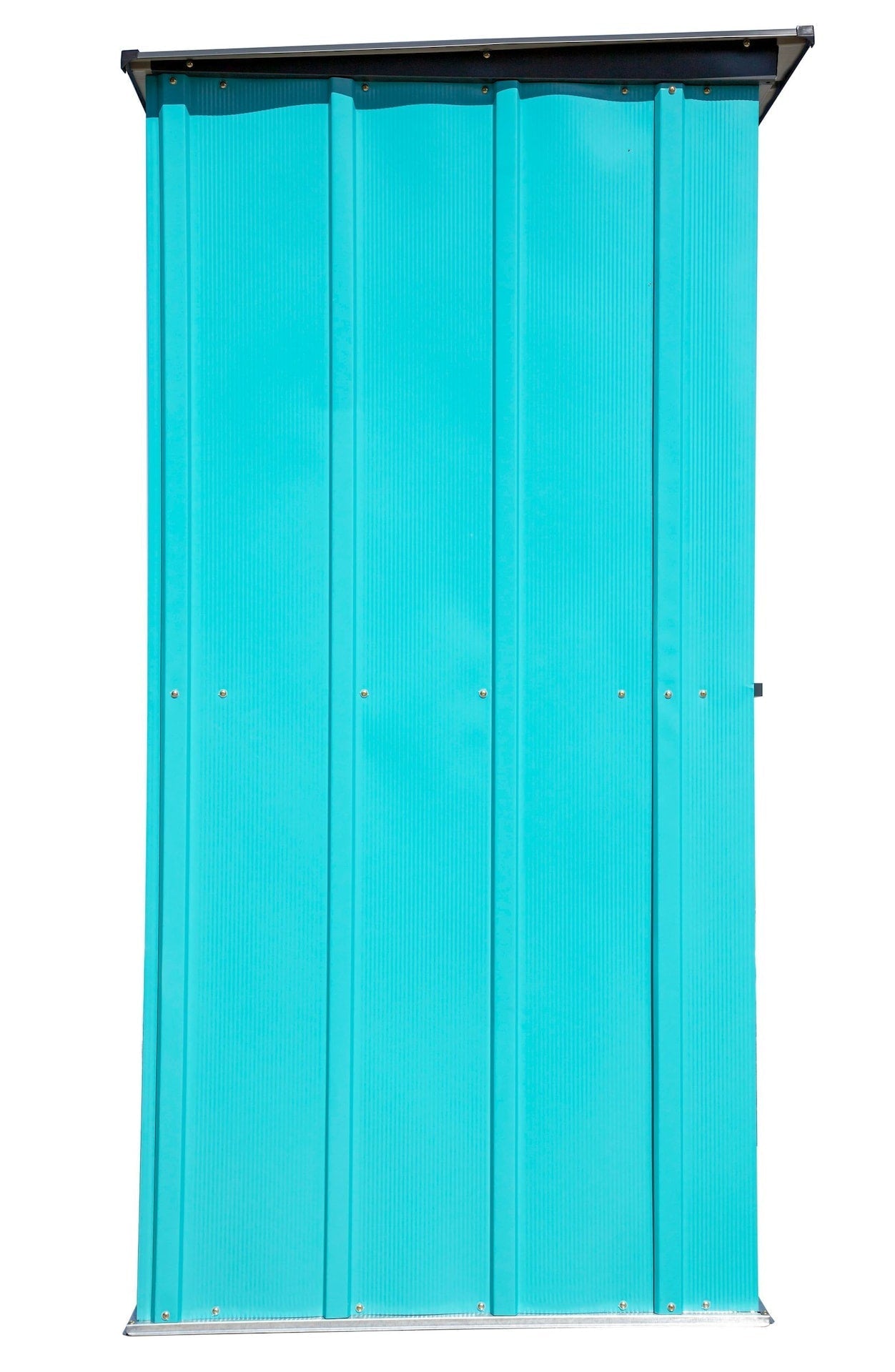 Spacemaker Patio Steel Storage Shed, Teal, 4-ft x 3-ft O7P5 - product image 5