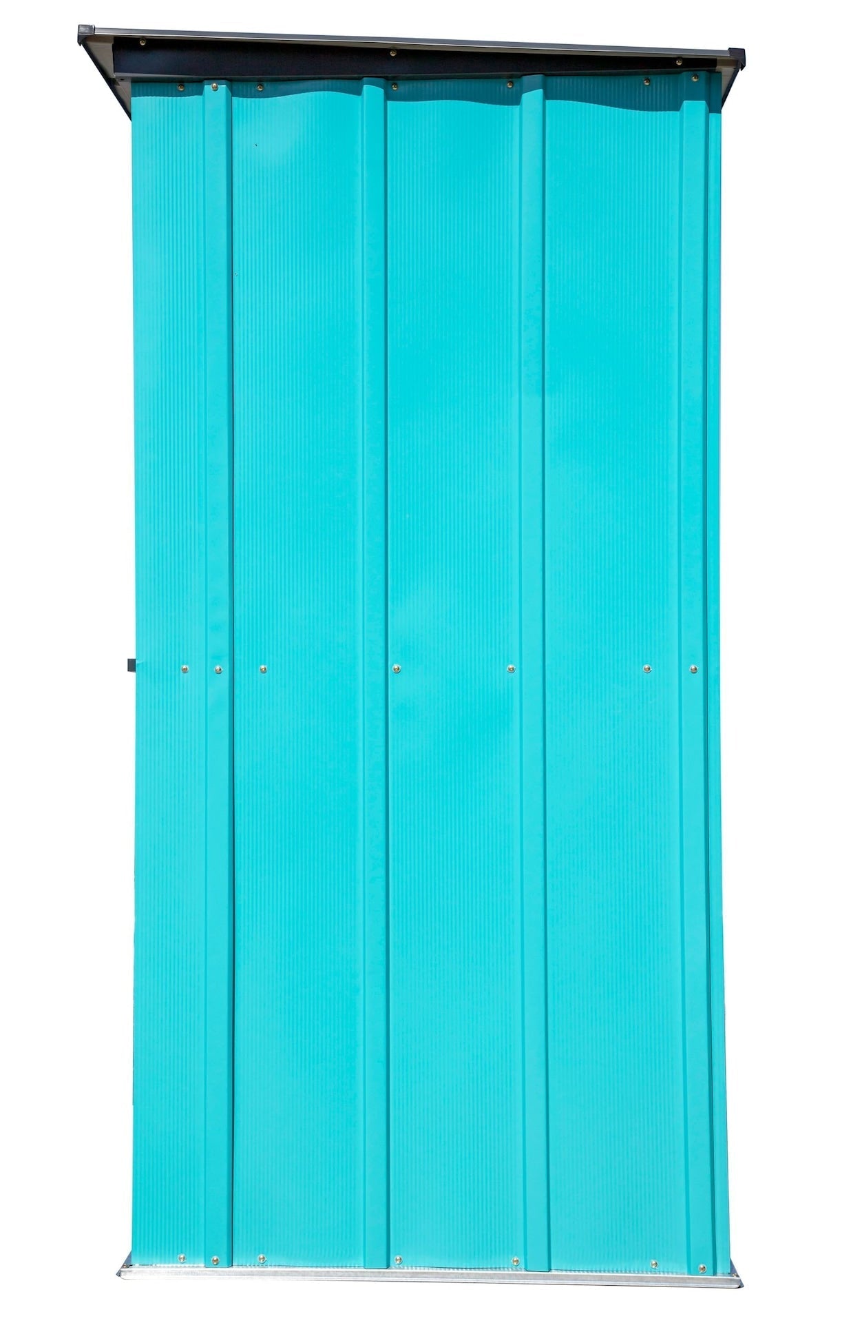 Spacemaker Patio Steel Storage Shed, Teal, 4-ft x 3-ft O7P5 - product image 6