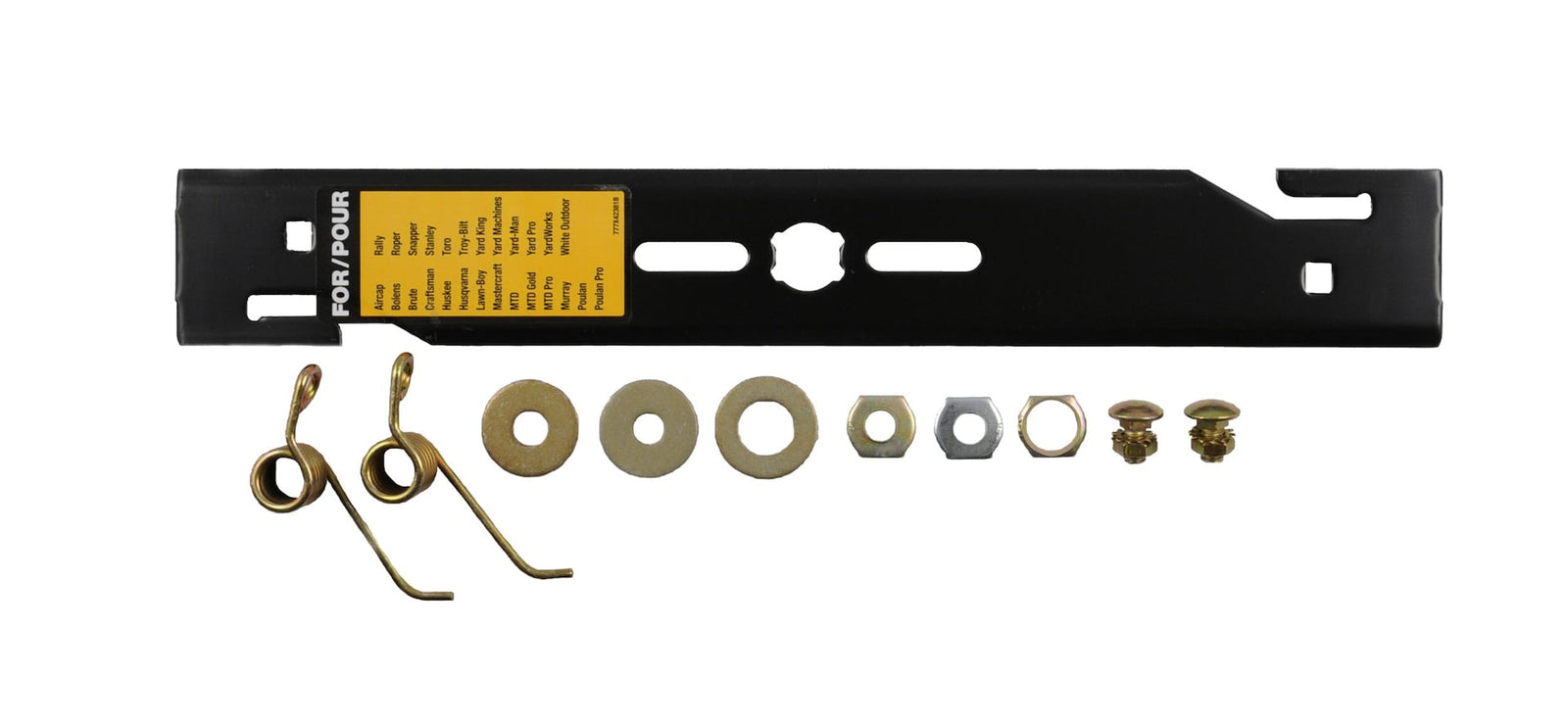 Universal Dethatcher Replacement Lawn Mower Blade, 16-in T4G2 - product image 1