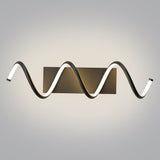 Dante 16W/3000K Matte Black Integrated LED Wall Lamp Vanity Light S3L7 - product image 4