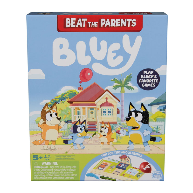 the Parent Bluey Family Board Game, English Edition K4F0