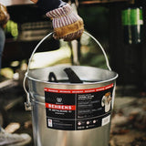 Galvanized Steel Multi-Use/Garbage Can with Locking Lid, 22-L (6 US gal) U3D9 - product image 5