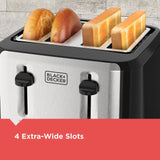 Extra Wide Slots Toaster with 7 Settings, 4-Slices H7S6 - product image 8