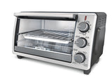 Toaster Oven with 4 Functions, Stainless Steel, 6-Slices M9W4 - product image 3
