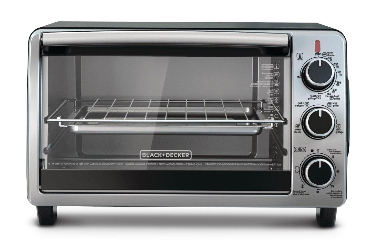 Toaster Oven with 4 Functions, Stainless Steel, 6-Slices M9W4 - product image 6