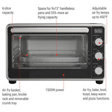 Black N Decker Multi-Purpose Crisp N Bake, 6-Slice H9B8 - product image 5