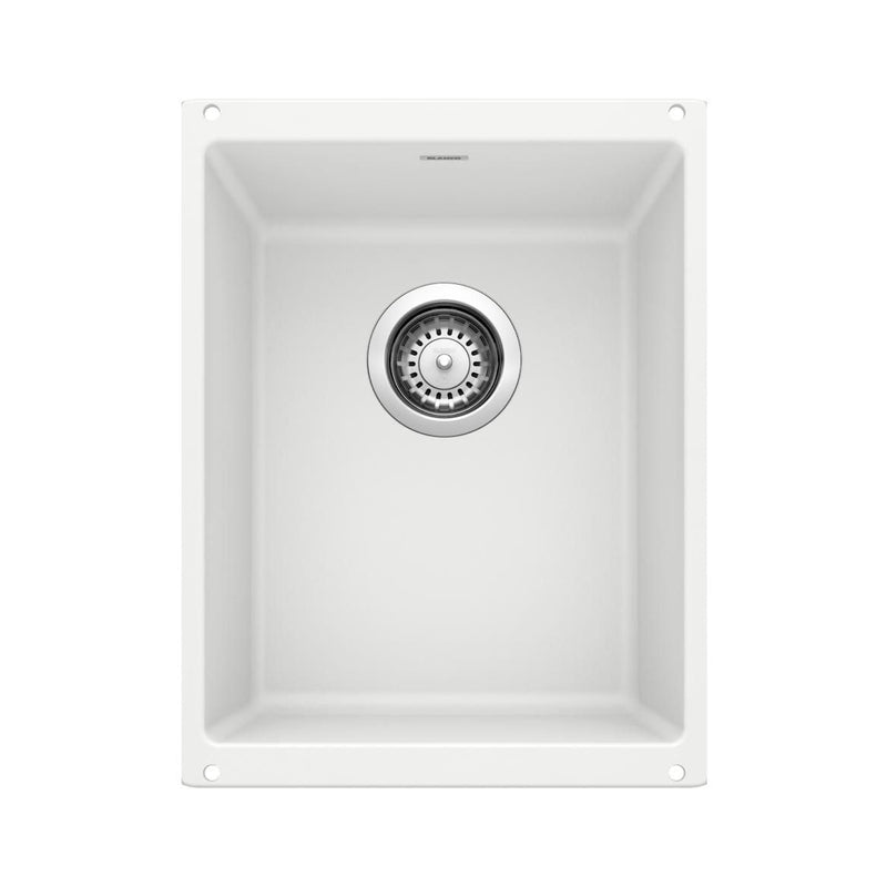Precis SILGRANIT 13-in Undermount Bar Sink, White X2Y1