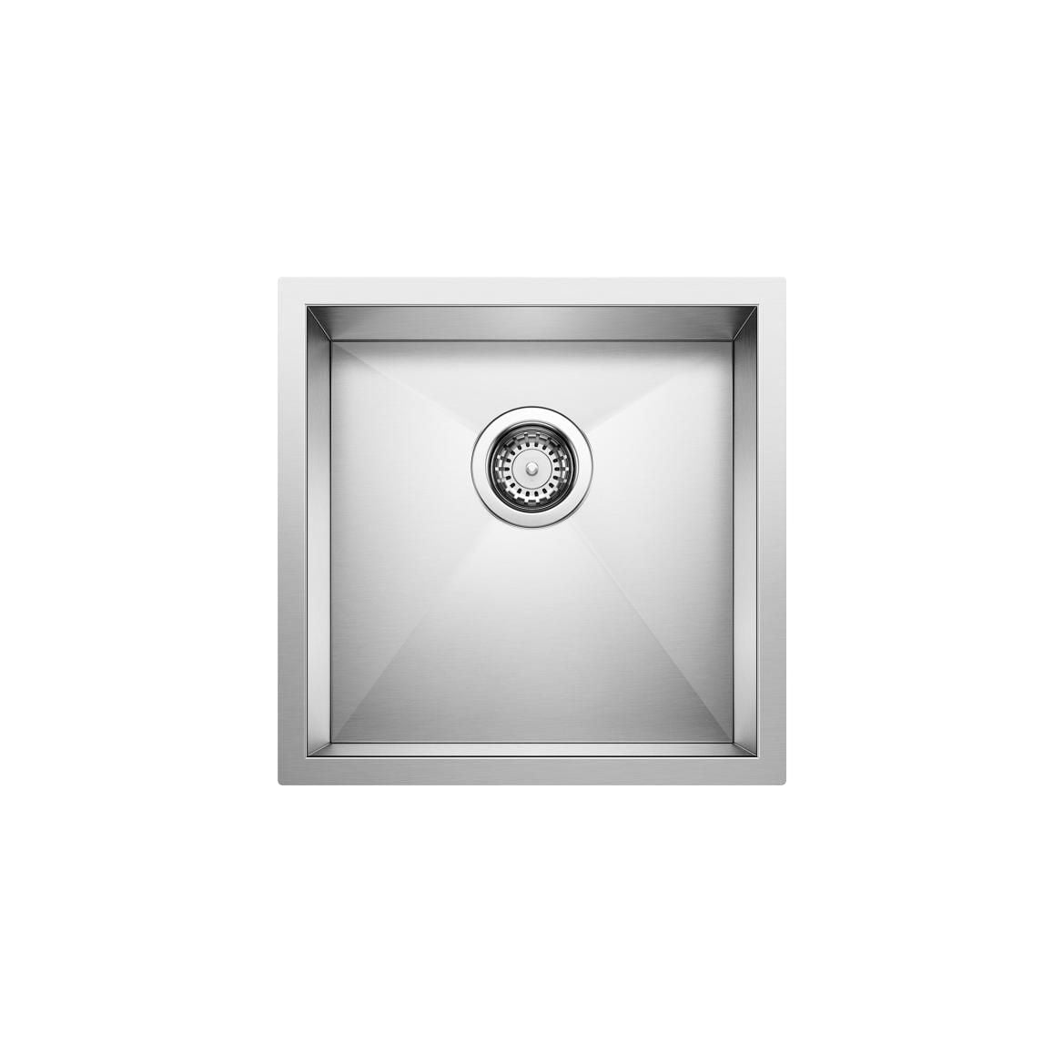 Quatrus R0 17-in Stainless Steel Undermount Bar Sink B9F0 - product image 1