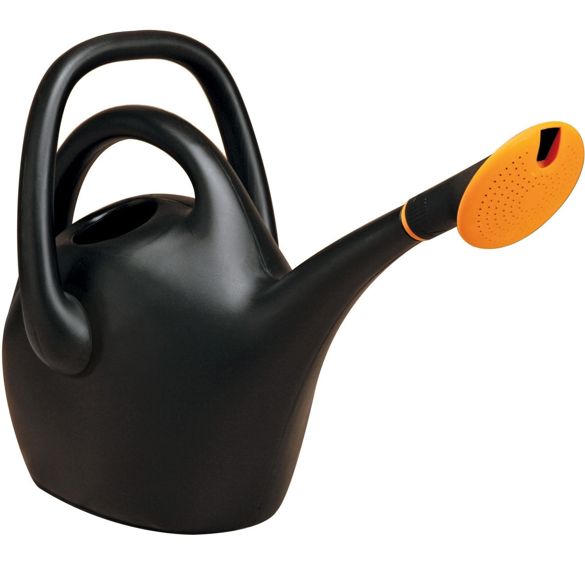 Easypour 2-in-1 Spout Watering Can with Dual Handle, 9.8-L, (2.6 US gal) Black V2F4 - product image 1