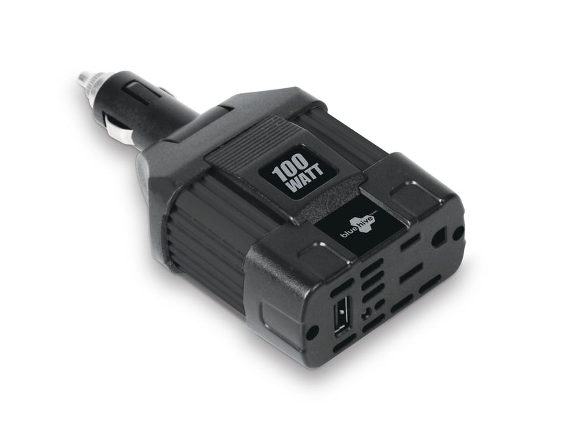 100W Power Inverter, Black K9N3