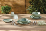 Everyday Dinnerware Set, BPA-Free, Sage Green, 12-pk P7S9 - product image 3