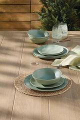 Everyday Dinnerware Set, BPA-Free, Sage Green, 12-pk P7S9 - product image 4