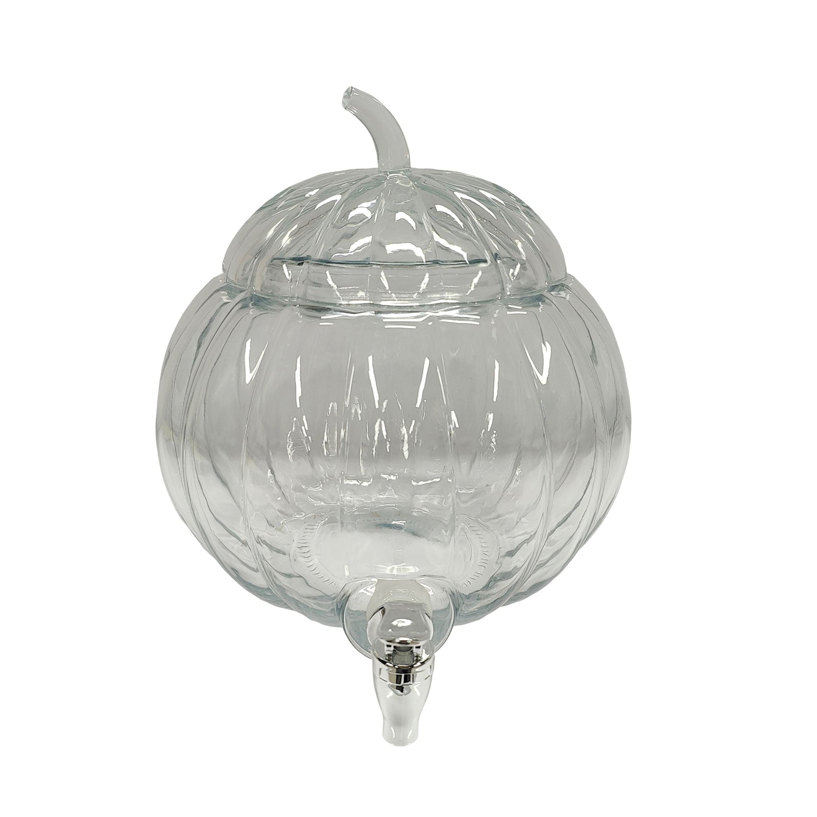 Glass Pumpkin Drink Dispenser, for Fall E2D9 - product image 1