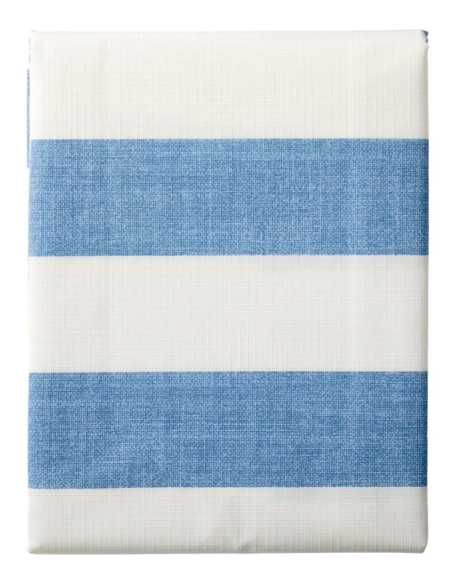 Indoor/Outdoor Stripe PEVA Table Cloth, 60-in x 84-in O2F9 - product image 1