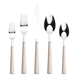 Kariya Faux Bone Handle Flatware Set, Stainless Steel, Serves 4, 20-pc Y1O7 - product image 1