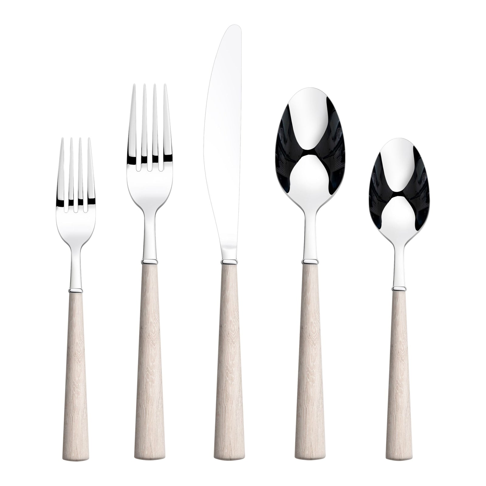 Kariya Faux Bone Handle Flatware Set, Stainless Steel, Serves 4, 20-pc Y1O7 - product image 1