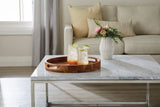 Round Wood Serving Tray with Cut-Out Handles, 16-in R8Z7 - product image 4