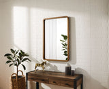 Springside Pearwood Rectangular Wall Mirror, Brown, 24 x 36-in I2X2 - product image 8