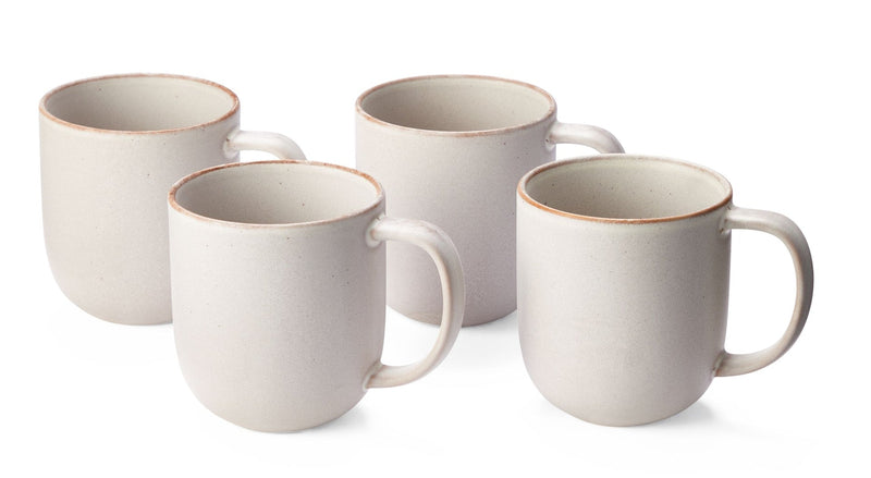 Summerset Reactive Glaze Stoneware Mug Set, 13-oz, 4-pk W6J2