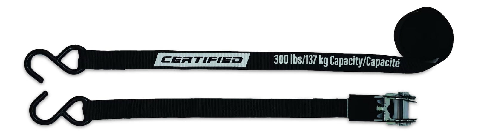 900-lb Ratchet Standard-Duty Tie Down Strap, 1-in x 15-ft, 1-pk K0Z0 - product image 1