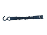 Bungee Cam-Buckle Tie-Down, 600-lb Break Strength, Black, 8-ft, 2-pk D5R8 - product image 1