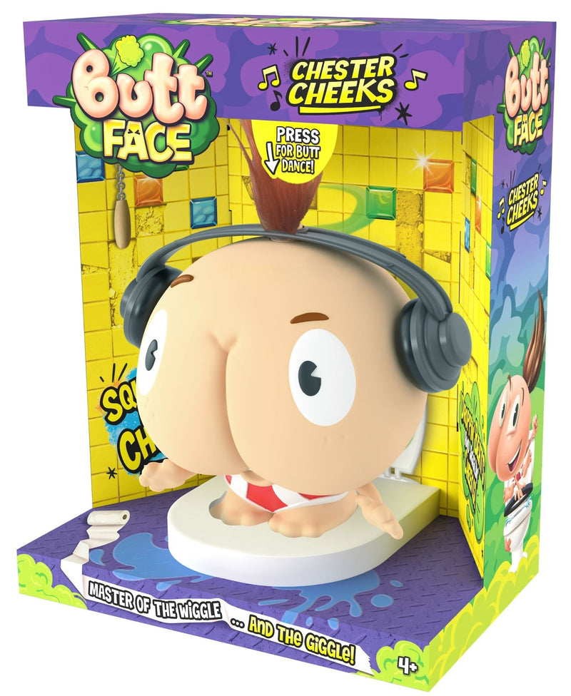 Cheeks Butt Face Interactive Farting Toy M4Z6