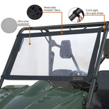 Classic Accessories 78627 QuadGear UTV Windshield for Kawasaki Mule 2500/3000 & Polaris Ranger, Black O0W7 - product image 3