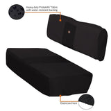 Classic Accessories QuadGear UTV Bench Seat Cover, Fits Kawasaki Mule (2015 Models & Older), Black Y6G4 - product image 3