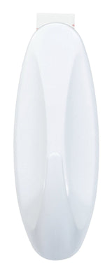 Large Designer Hook with Adhesive Strips, White, 5-lbs, 1 Strip per Pack Y3G4 - product image 1