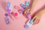 Maker, GO GLAM Studio Nail Kit, Style 200 Nails, 4 Designs, 2 Polish Applicators & Mask, Ages 7+ M0G0 - product image 5
