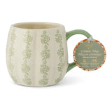 Home 380-mL Dishwasher Safe Cream/Sage Harvest Mug D8I9 - product image 1