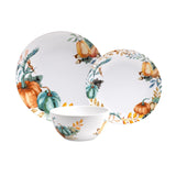 Home Lightweight Stoneware Harvest Dinnerware Set, Serves 4, 12-pc X8I1 - product image 1