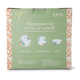 Home Lightweight Stoneware Harvest Dinnerware Set, Serves 4, 12-pc X8I1 - product image 4