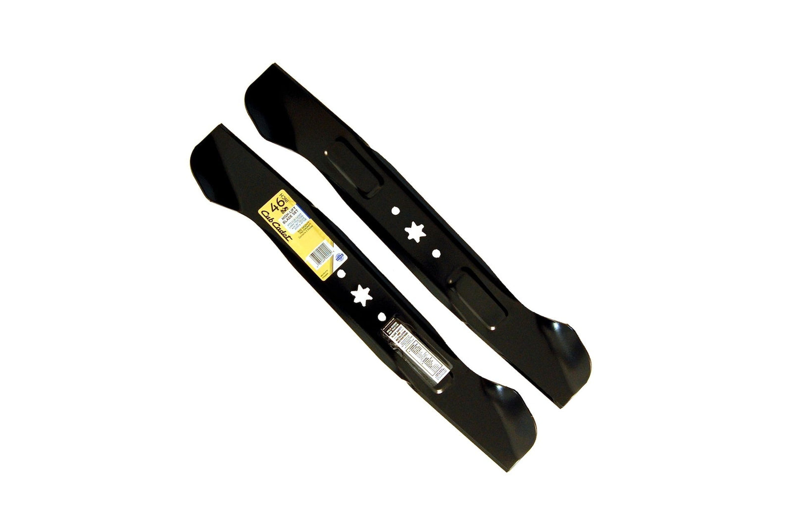 NX-15 Riding Mower 2-in-1 High-Lift Blade Set, Fits 2015 & After Models, Black, 46-in, 2-pk S7E4 - product image 3